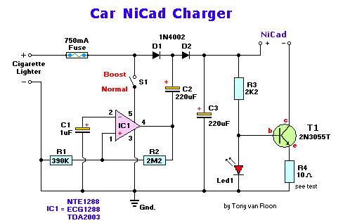 Car NiCad Charger